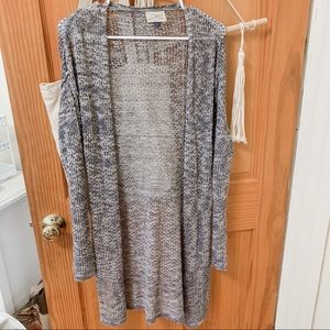 Long Grey Cardigan